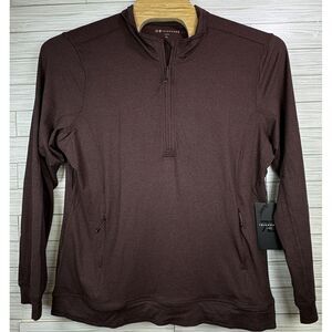 7 Diamonds Men'sCore Performance 1/4 Zip  Heather Stretch Dry‎ Wicking Size XL
